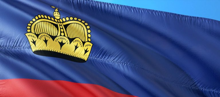 Stiftung in Liechtenstein: Vorteile gegenüber einer deutschen Stiftung - Flagge des Fürstentums Liechtenstein